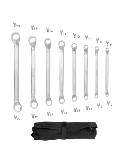 Juego Llaves Acodadas Wolfpack Plus 8 Piezas