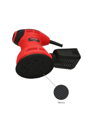 Lijadora Wolfpack Orbital 240 Watt. Lijadora Multifunción. Decapado, Lijado, Eliminar Oxido, Disco Ø 125 mm.