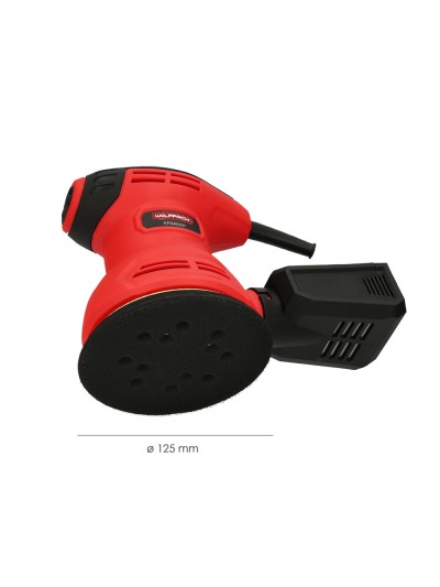 Lijadora Wolfpack Orbital 240 Watt. Lijadora Multifunción. Decapado, Lijado, Eliminar Oxido, Disco Ø 125 mm.