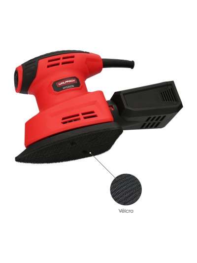 Lijadora Wolfpack Delta 220 Watt. Lijadora Mouse Multifunción. Decapado, Lijado, Eliminar Oxido, etc.