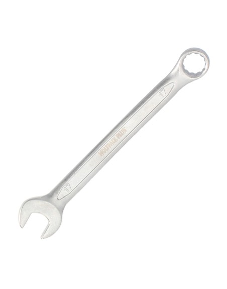 Llave Combinada Plus 17x17 Acero Cromo Vanadio DIN 3113. Llave Doble Boca, Llave Fija, Llave Estrella
