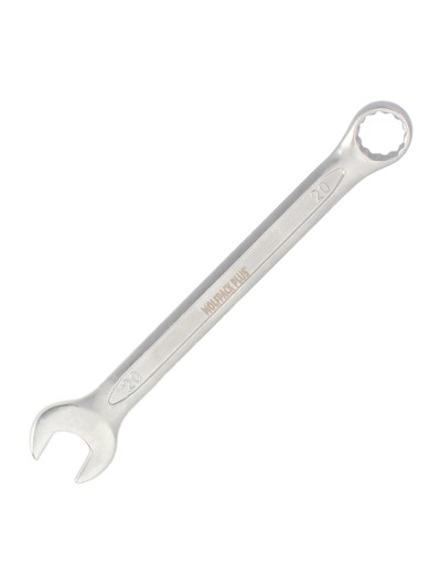 Llave Combinada Plus 20x20 Acero Cromo Vanadio DIN 3113. Llave Doble Boca, Llave Fija, Llave Estrella