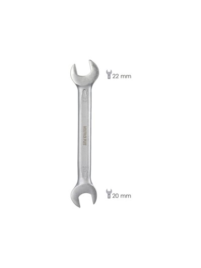 Llave Fija Plus Acero Cromo Vanadio 20x22 DIN 3110. Llave Fija, Llave Fija Doble