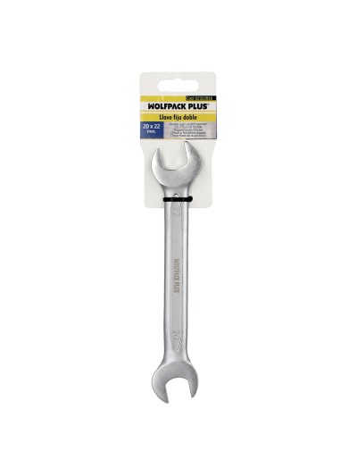Llave Fija Plus Acero Cromo Vanadio 20x22 DIN 3110. Llave Fija, Llave Fija Doble