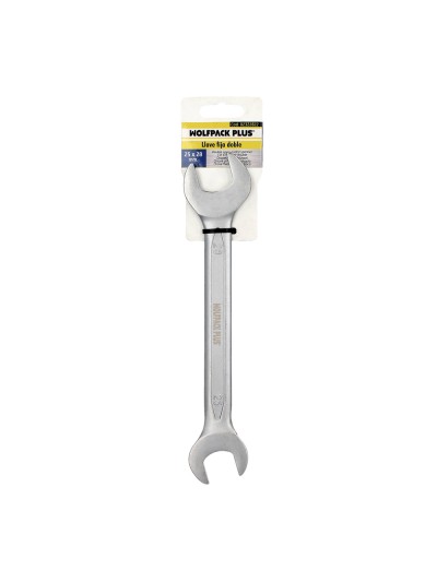 Llave Fija Plus Acero Cromo Vanadio 25x28 DIN 3110. Llave Fija, Llave Fija Doble