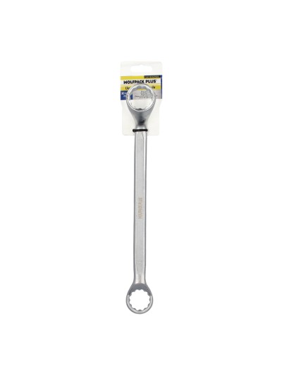 Llave Estrella Acodada Plus Acero Cromo Vanadio 30x32 DIN 838. Llave Doble Boca Acodada, Llave Fija Estrella Acodada