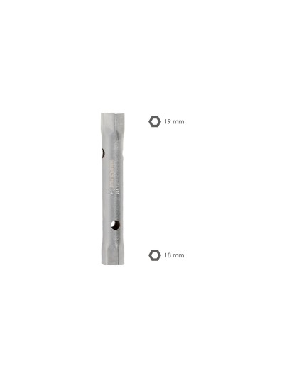 Llave Tubo Tubular 18x19 Fabricada en Acero Cromo Vanadio, Llave Grifería, Llave De Tubo Para Grifos, Llaves De Tubo Doble
