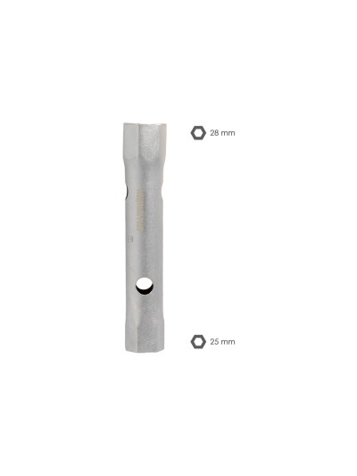 Llave Tubo Tubular 25x28 Fabricada en Acero Cromo Vanadio, Llave Grifería, Llave De Tubo Para Grifos, Llaves De Tubo Doble