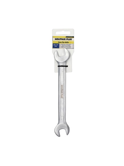 Llave Fija Plus Acero Cromo Vanadio 16x17 DIN 3110. Llave Fija, Llave Fija Doble