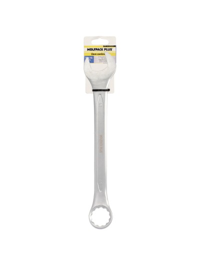 Llave Combinada Plus 41x41 Acero Cromo Vanadio DIN 3113. Llave Doble Boca, Llave Fija, Llave Estrella