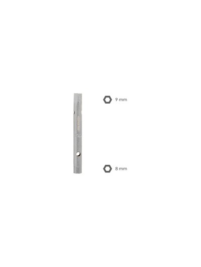 Llave Tubo Tubular 8x9 Fabricada en Acero Cromo Vanadio, Llave Grifería, Llave De Tubo Para Grifos, Llaves De Tubo Doble