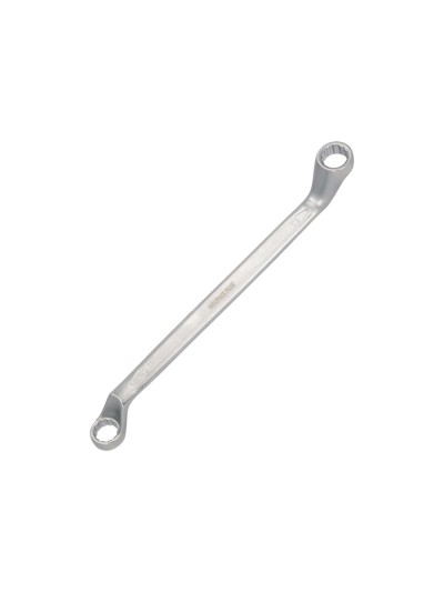 Llave Estrella Acodada Plus Acero Cromo Vanadio 12x13 DIN 838. Llave Doble Boca Acodada, Llave Fija Estrella Acodada