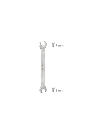 Llave Fija Plus Acero Cromo Vanadio 8x9 DIN 3110. Llave Fija, Llave Fija Doble