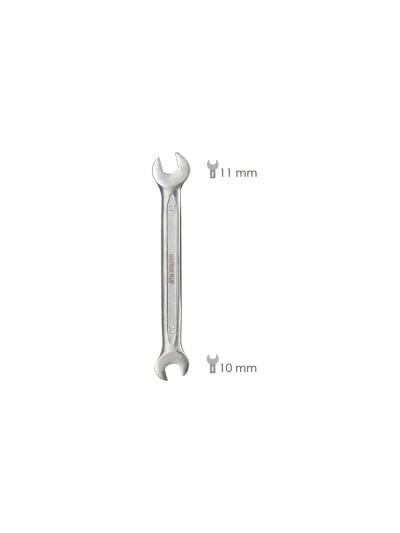 Llave Fija Plus Acero Cromo Vanadio 10x11 DIN 3110. Llave Fija, Llave Fija Doble