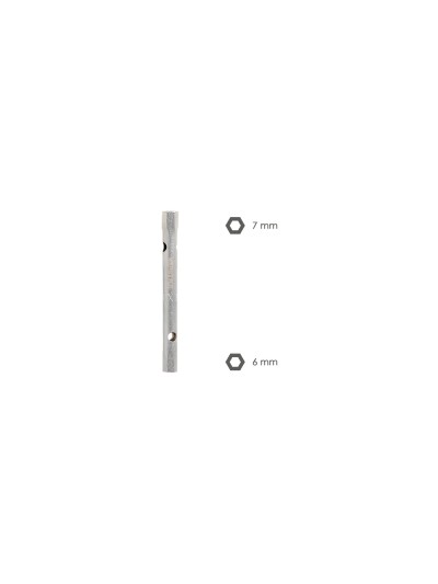 Llave Tubo Tubular 6x7 Fabricada en Acero Cromo Vanadio, Llave Grifería, Llave De Tubo Para Grifos, Llaves De Tubo Doble