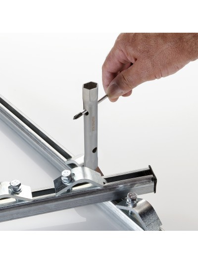 Llave Tubo Tubular 10x11 Fabricada en Acero Cromo Vanadio, Llave Grifería, Llave De Tubo Para Grifos, Llaves De Tubo Doble