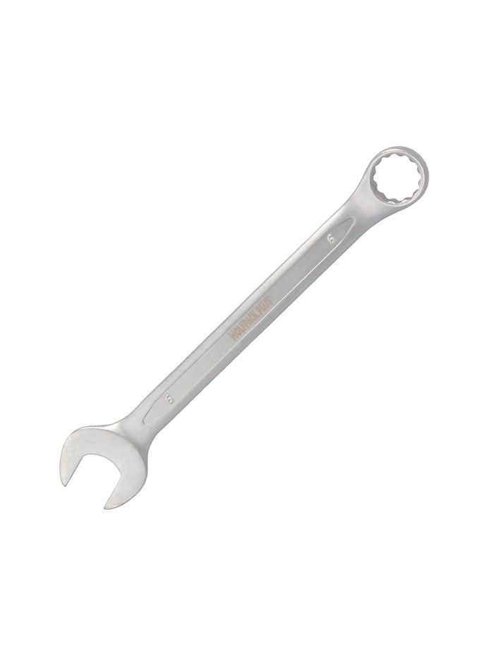 Llave Combinada Plus 6x6 Acero Cromo Vanadio DIN 3113. Llave Doble Boca, Llave Fija, Llave Estrella