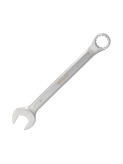 Llave Combinada Plus 11x11 Acero Cromo Vanadio DIN 3113. Llave Doble Boca, Llave Fija, Llave Estrella