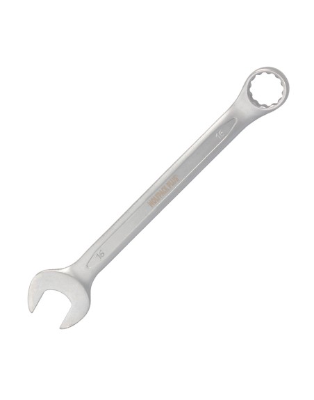 Llave Combinada Plus 16x16 Acero Cromo Vanadio DIN 3113. Llave Doble Boca, Llave Fija, Llave Estrella