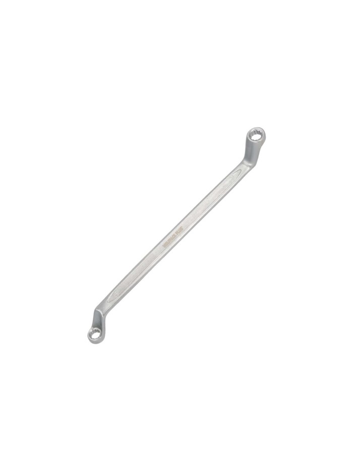 Llave Estrella Acodada Plus Acero Cromo Vanadio 6x7 DIN 838. Llave Doble Boca Acodada, Llave Fija Estrella Acodada