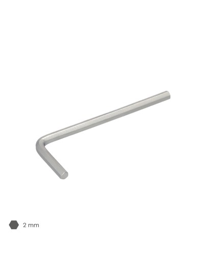 Llave Allen Standar Acero Cromo Vanadio Profesional 2,0 mm. Llave Hexagonal, Llave Allen Taller Mecanica, Llave Allen Bricolaje
