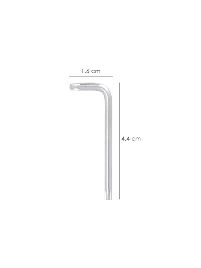 Llave Torx Inviolable Standar Acero Cromo Vanadio Profesional T09 mm. Llave Estrella, Llave Allen Estrella