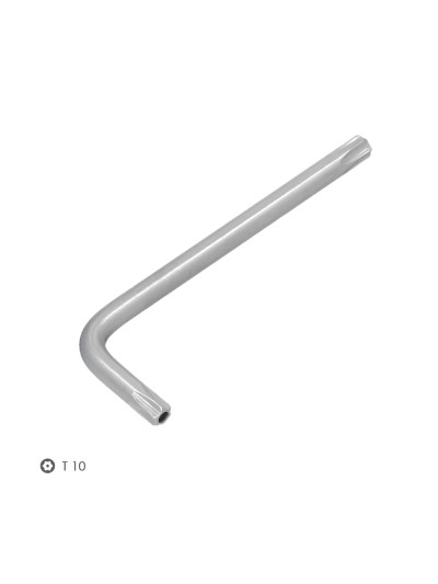 Llave Torx Inviolable Standar Acero Cromo Vanadio Profesional T10 mm. Llave Estrella, Llave Allen Estrella