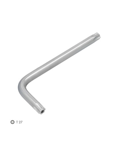 Llave Torx Inviolable Standar Acero Cromo Vanadio Profesional T27 mm. Llave Estrella, Llave Allen Estrella