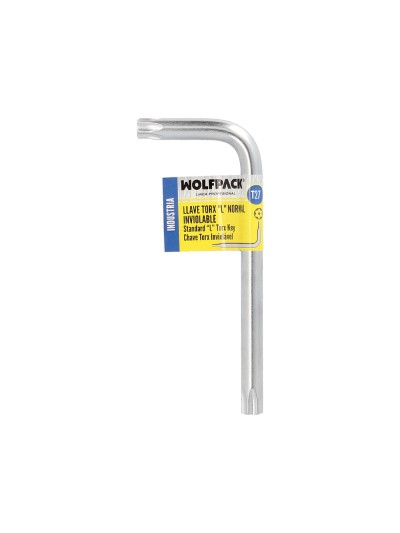Llave Torx Inviolable Standar Acero Cromo Vanadio Profesional T27 mm. Llave Estrella, Llave Allen Estrella