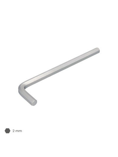 Llave Allen Larga Acero Cromo Vanadio Profesional 2,0 mm. Llave Hexagonal, Llave Allen Taller Mecanica, Llave Allen Bricolaje