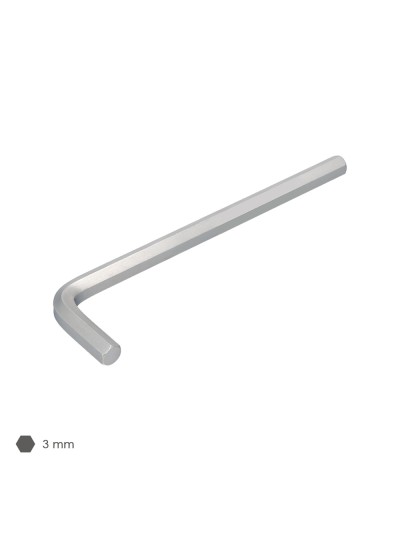 Llave Allen Larga Acero Cromo Vanadio Profesional 3,0 mm. Llave Hexagonal, Llave Allen Taller Mecanica, Llave Allen Bricolaje