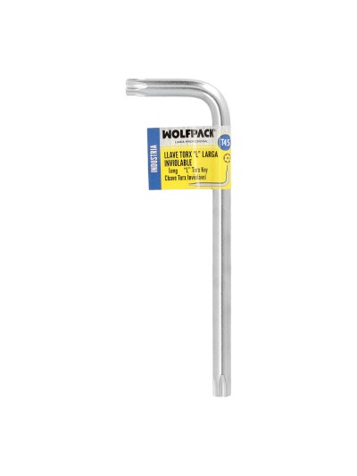 Llave Torx Inviolable Larga Acero Cromo Vanadio Profesional T45 mm. Llave Estrella, Llave Allen Estrella