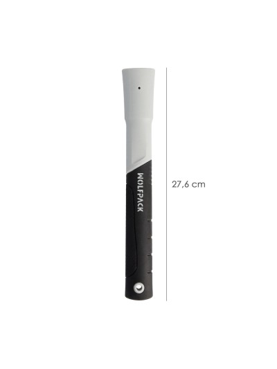 Mango Fibra Vidrio Bimaterial Para Macetas Wolfpack 276 mm. Absorve Vibraciones.
