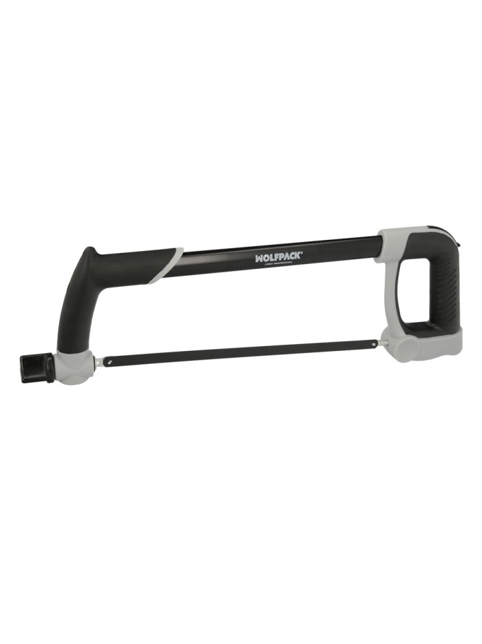 Arco Sierra Acero Con Doble Empuñadura Engomada, Angulo Corte Ajustable. Corta Acero, Aluminio, Madera, Plastico, Cobre