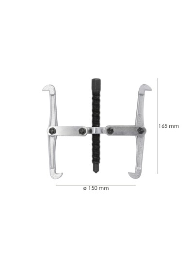 Extractores Interiores / Exteriores 2 Brazos Ø 150 mm. / 6" Extractor Paralelo, Extractor Rodamientos, Extractor Engranajes