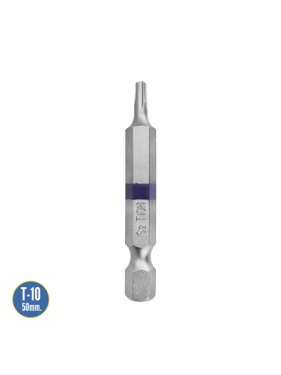 Puntas Largas Destornillador Torx T10 (2 Piezas). Acero S2 al Cromo Vanadio. Puntas Hexagonales, Destorpuntas,