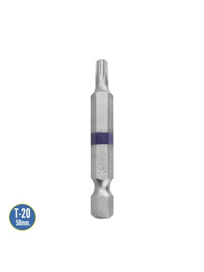 Puntas Largas Destornillador Torx T20 (2 Piezas). Acero S2 al Cromo Vanadio. Puntas Hexagonales, Destorpuntas,