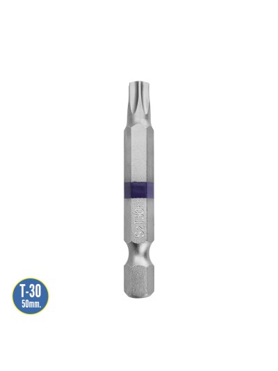 Puntas Largas Destornillador Torx T30 (2 Piezas). Acero S2 al Cromo Vanadio. Puntas Hexagonales, Destorpuntas,