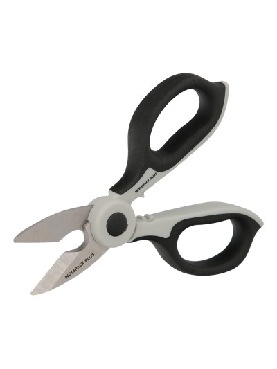 Tijeras Electricista 155 mm. Mango TPR Plus No tension. Hojas Acero Inoxidable, Ergonomicas, Tijeras Cortar Cable, Pelacables