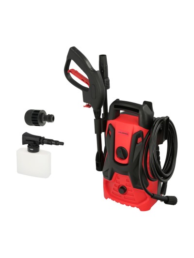 Hidrolimpiadora Alta Presión 100 Bares 1.300 Watt. Con Accesorios. 270 Litros / Hora. Limpiadora de Agua Con Deposito Detergente