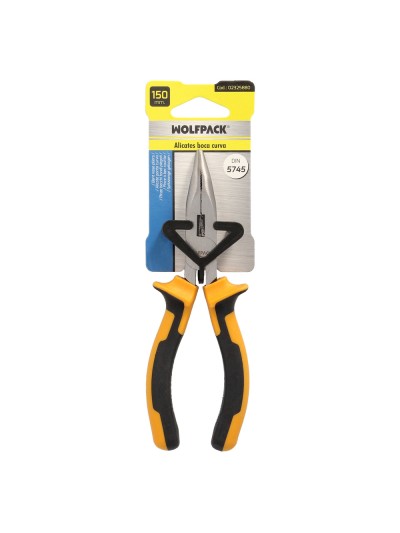 Alicates Boca Curva 150 mm. Acero DIN 5745 Alicates Punta Curva, Alicates Boca Curva Larga,