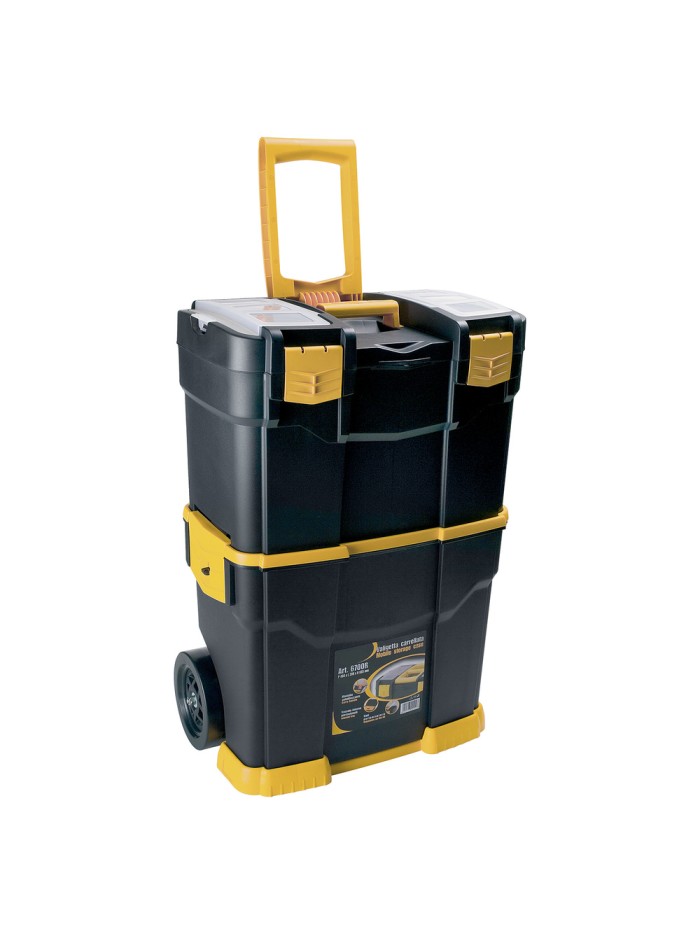 Carro Portaherramientas / Maletín De Herramientas Con Ruedas 460x280x665 mm. Caja Almacenaje, Malentin Organizador