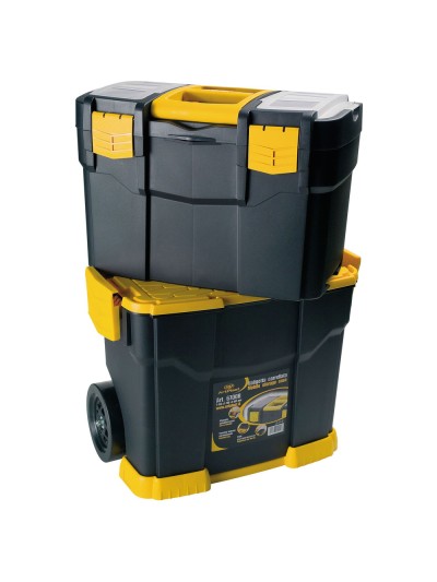Carro Portaherramientas / Maletín De Herramientas Con Ruedas 460x280x665 mm. Caja Almacenaje, Malentin Organizador