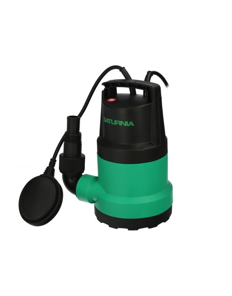 Bomba Aguas Limpias Sumergible 450W. 8.000 lts/hora, Profundidad 5 Mts, Elevación 5,5 mts.