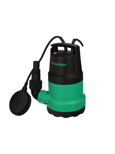 Bomba Aguas Limpias Sumergible 250 Watt. 5.500 lts/hora, Profundidad 5 Mts, Elevación 4,5 mts. Particulas max. Ø 2-3 mm.