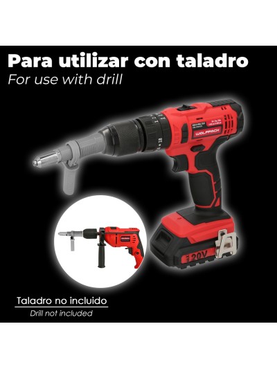 Kit Remachadora Para Taladro