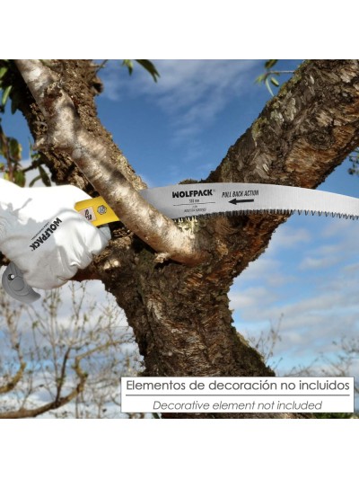 Serrucho Podar Curvo Mango TPR JD-330 Mm