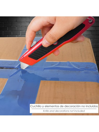 Hoja Cuchillo Recta (Dispensador de 10 hojas)