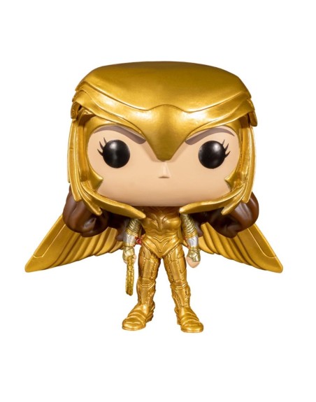 Funko pop dc wonder woman 1984 wonder woman traje dorado alas extendidas 46661