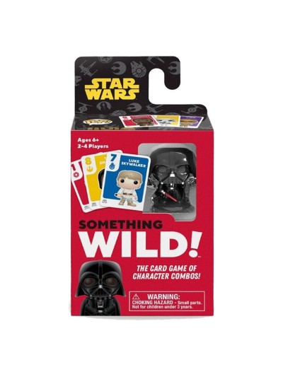 Juego de mesa funko something wild! star wars darth vader pegi 6 60498
